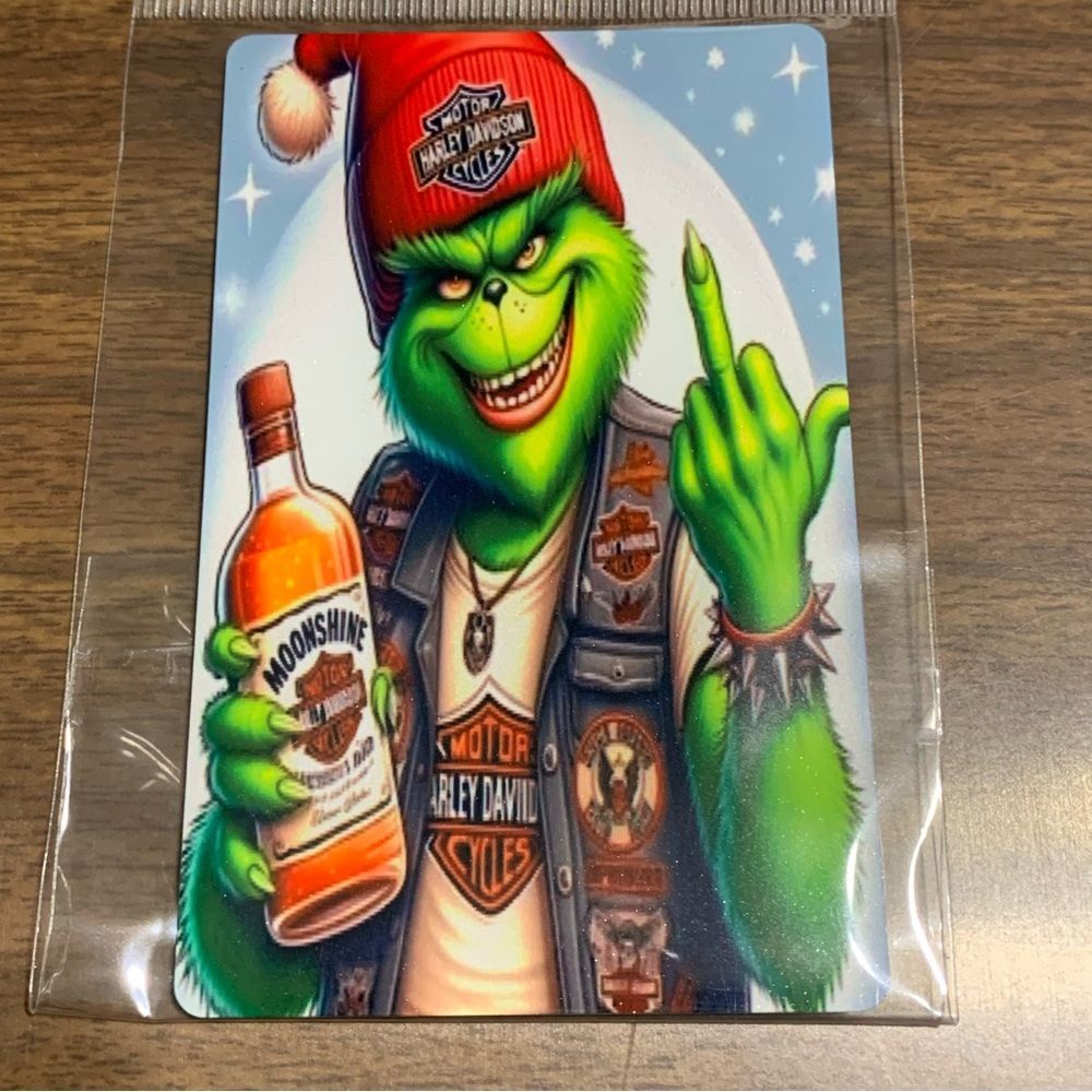 Moonshine Grinch Magnet